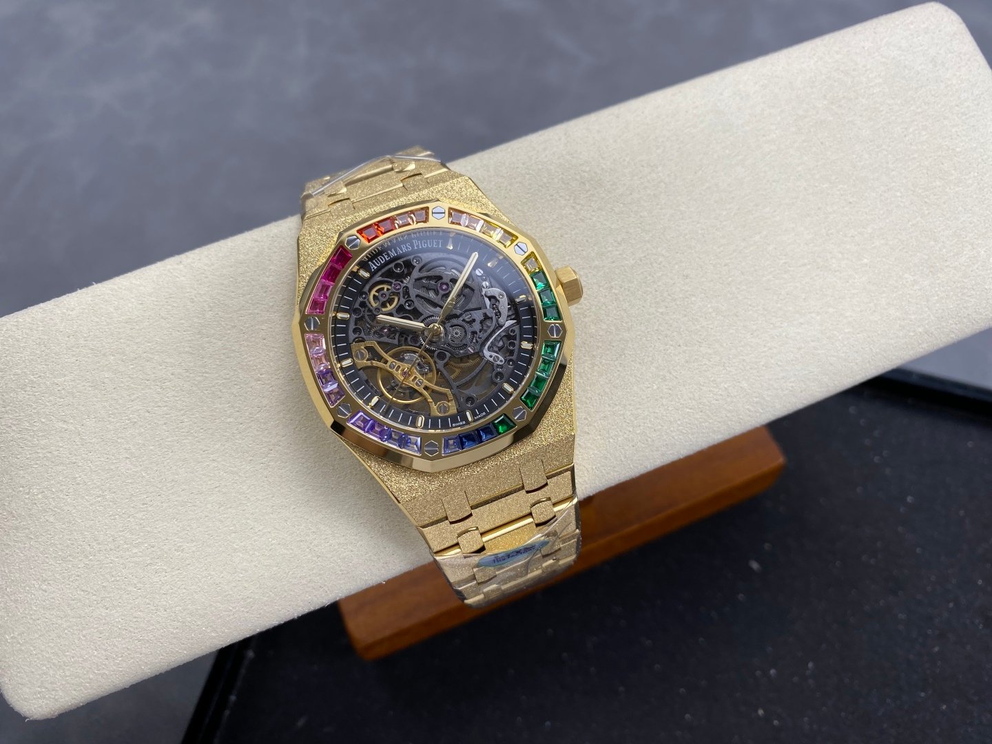AP RO Double Balance Wheel Openworked "Rainbow" 41MM - 图片 5