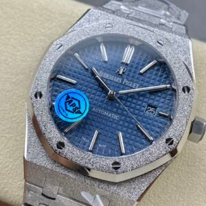 AP RO Frosted White Gold 41mm