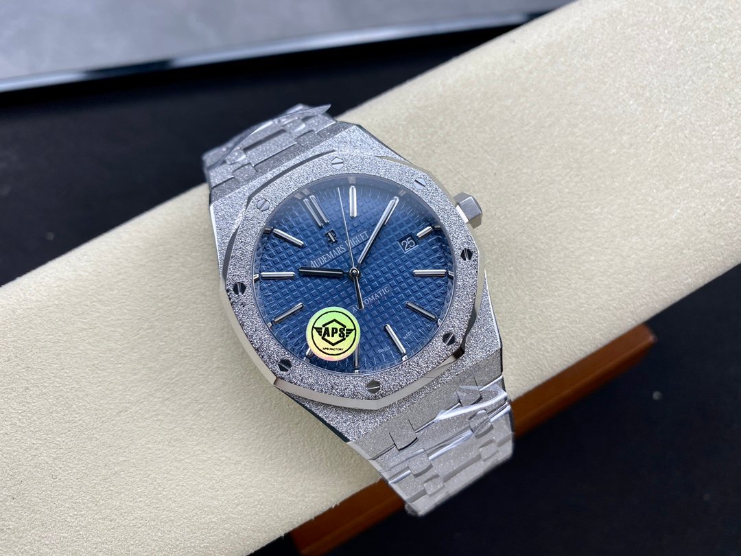 AP RO Frosted White Gold 41mm - 图片 5