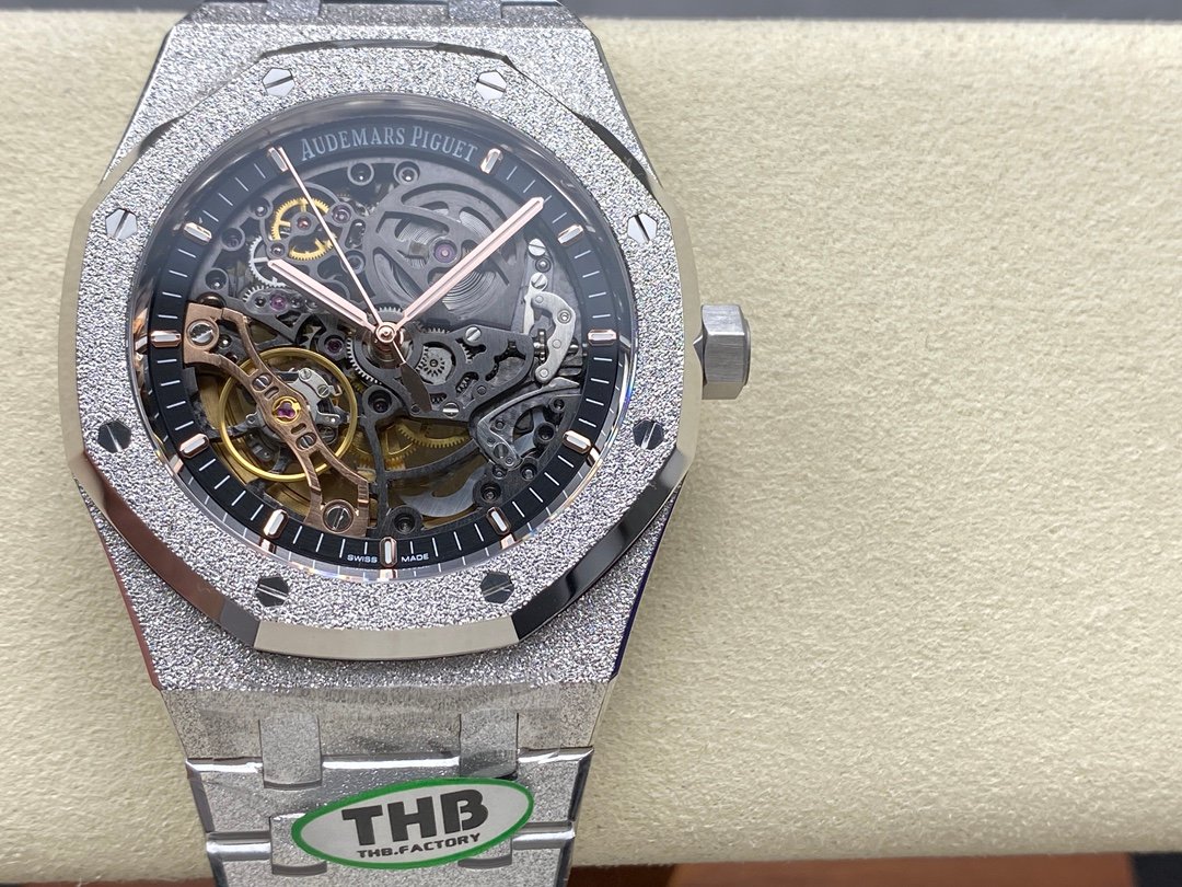 AP RO Frosted Openworked Double Balance Wheel 41mm - 图片 2