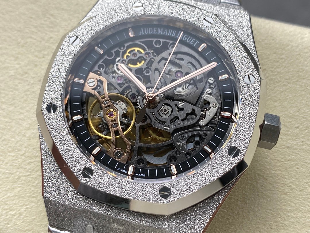 AP RO Frosted Openworked Double Balance Wheel 41mm