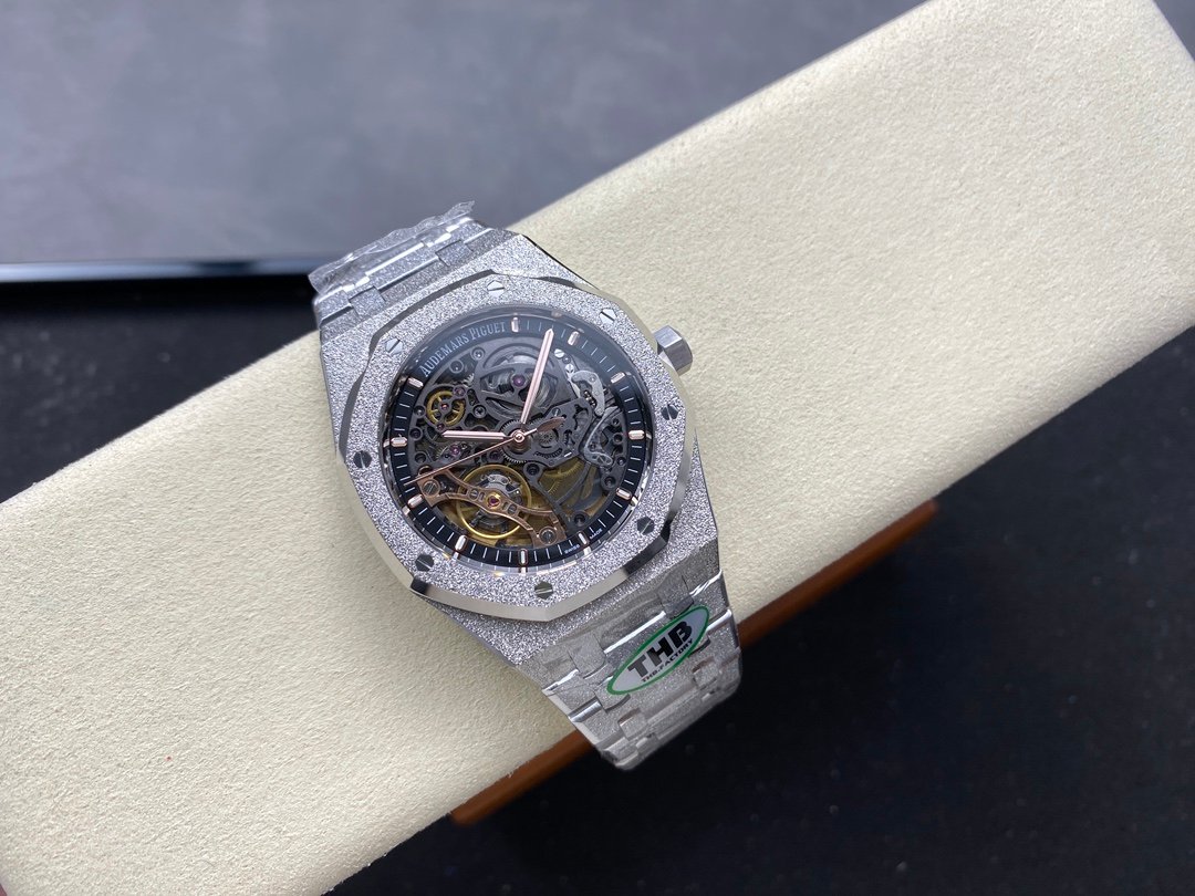 AP RO Frosted Openworked Double Balance Wheel 41mm - 图片 5