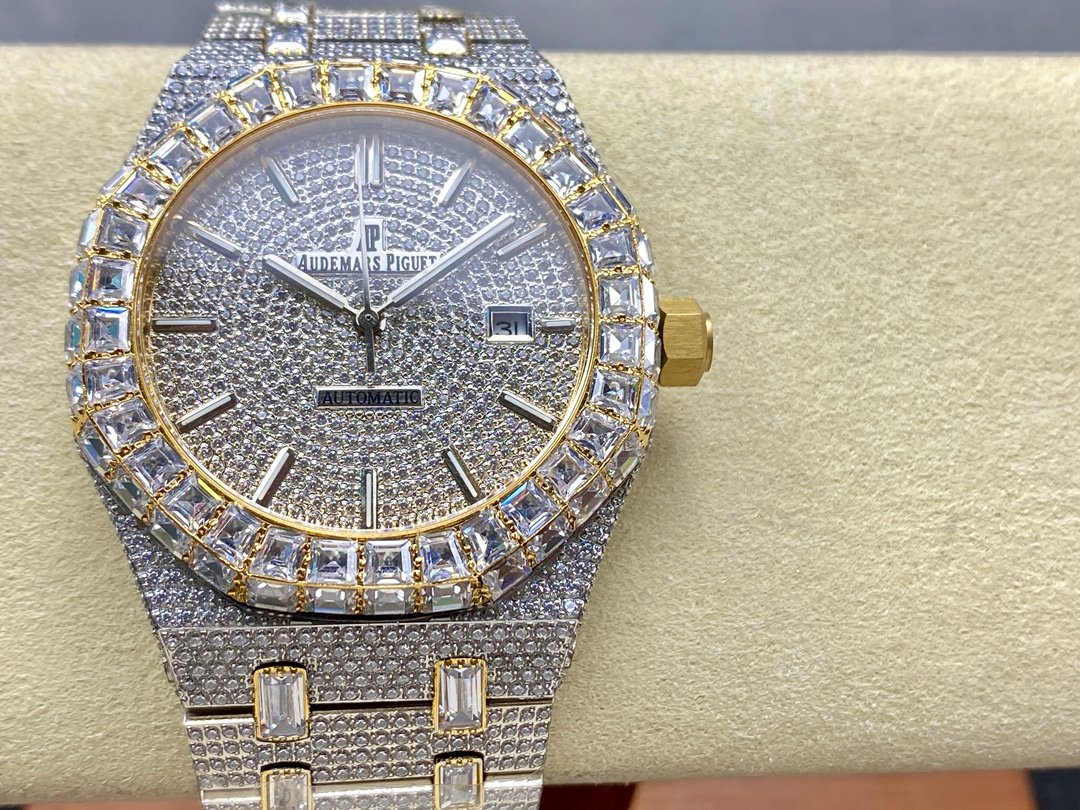 AP RO Full Diamond Baguette Bezel 42mm - 图片 2