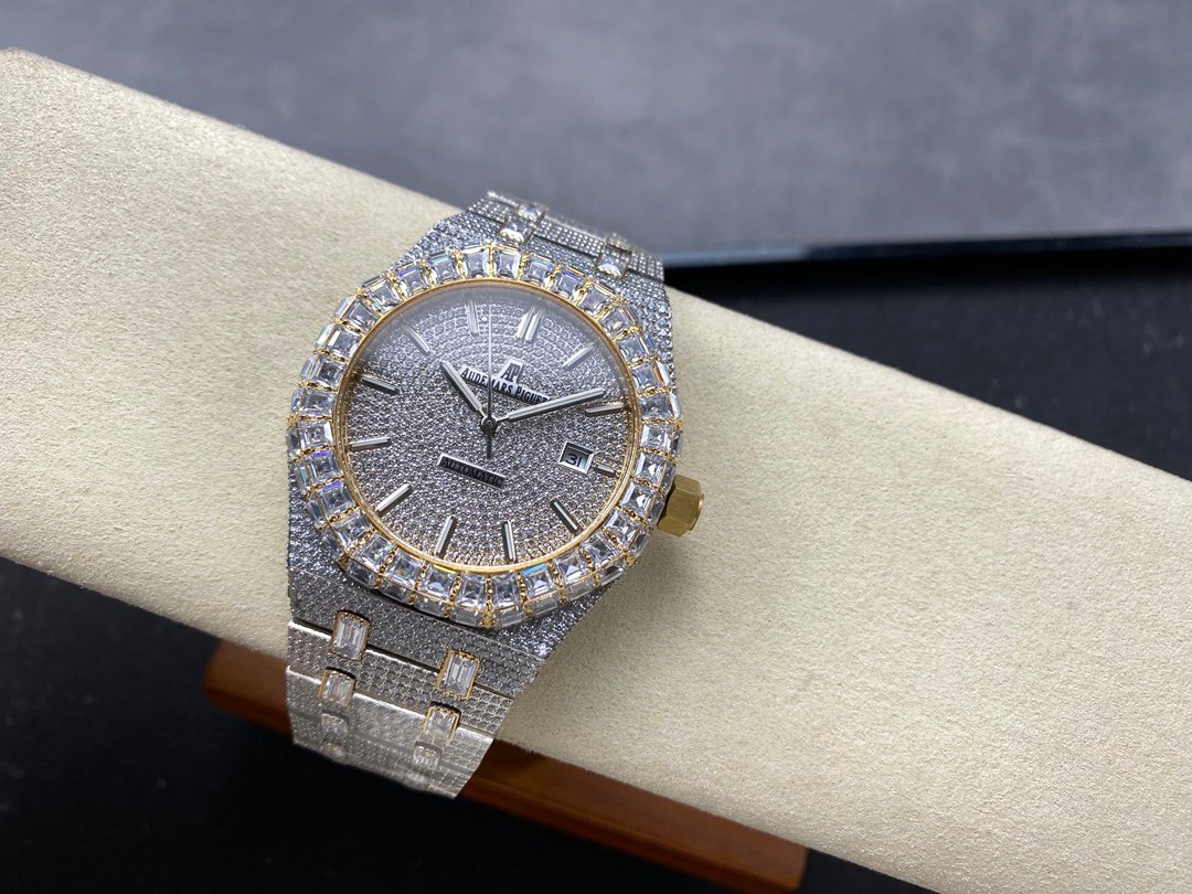 AP RO Full Diamond Baguette Bezel 42mm - 图片 6