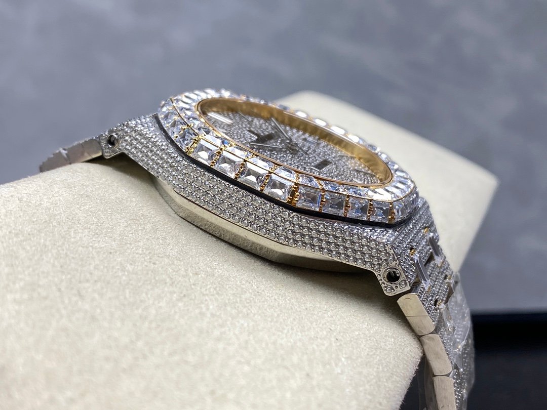 AP RO Full Diamond Baguette Bezel 42mm - 图片 7
