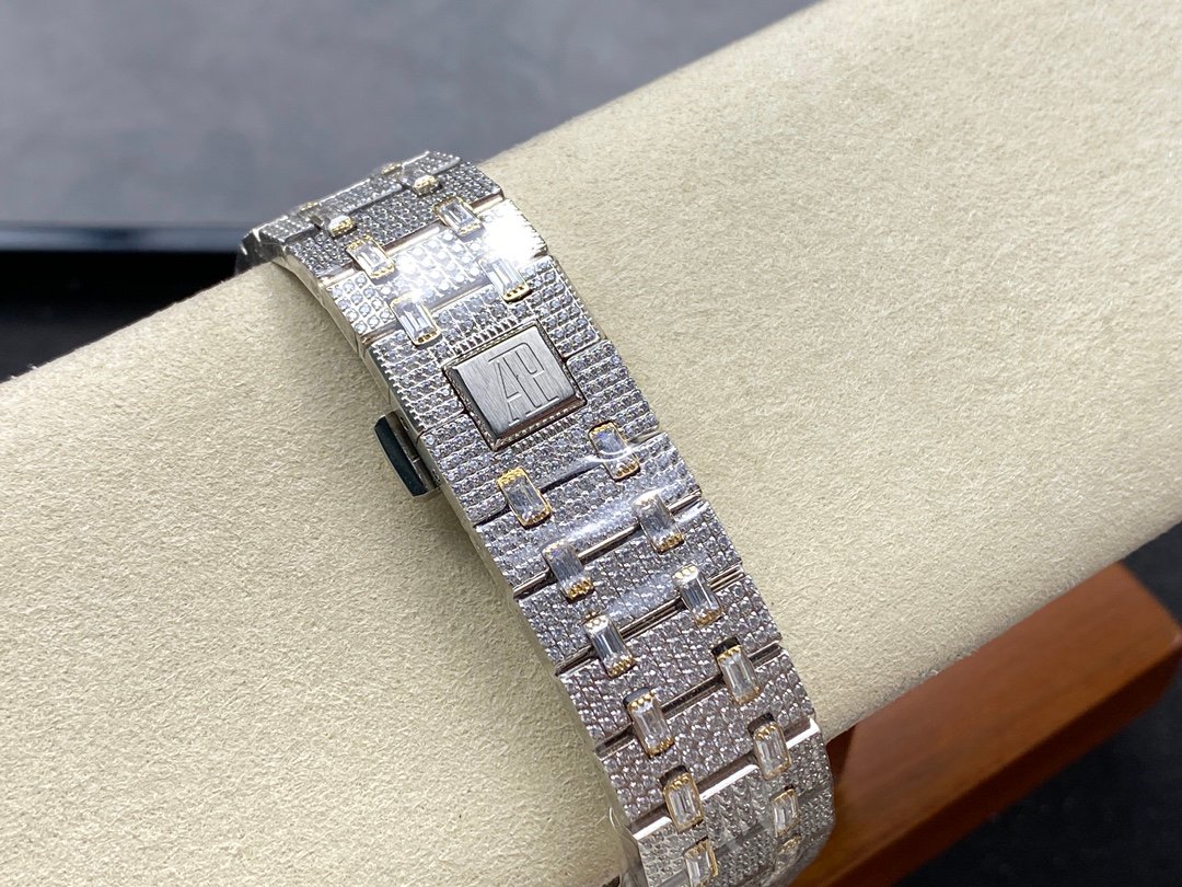 AP RO Full Diamond Baguette Bezel 42mm - 图片 10