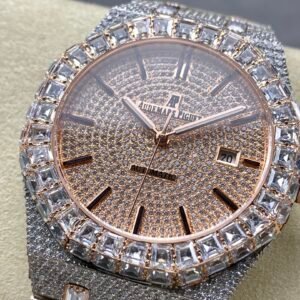 AP RO Full Diamond Baguette Bezel 42mm