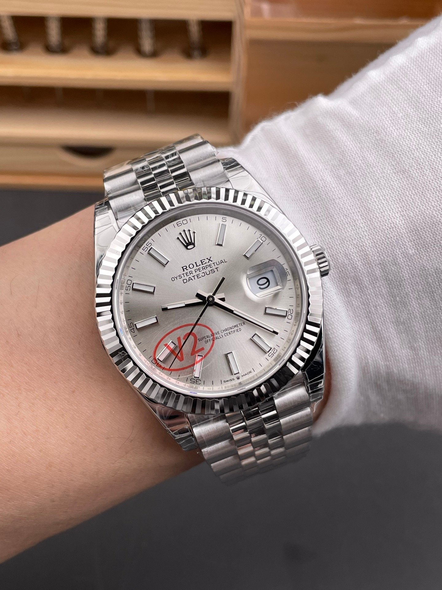 Rolex Datejust Silver Dial Jubilee 36mm/41mm - 图片 10